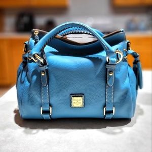 NWT Dooney and Bourke Small Satchel in Turquoise